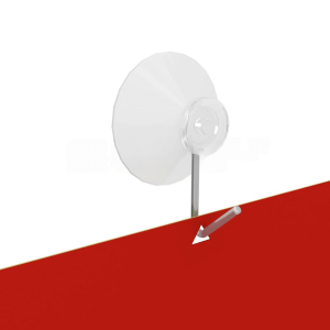 SUCTION CUP WITH METAL HOOK 40MM