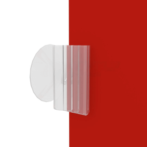 Suction cup with vertical grip