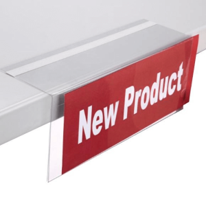 Self Adhesive Right Angled Shelf Talker