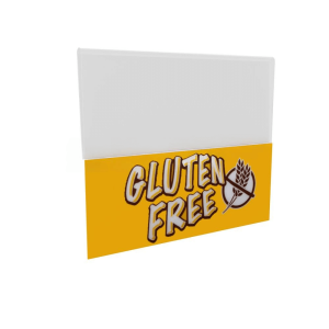 Shelf Talker “GLUTEN FREE”