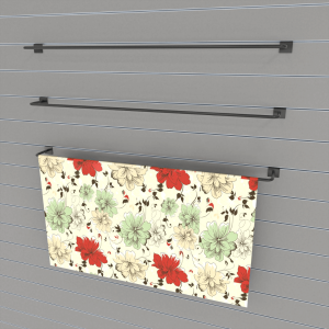 SLATWALL GIFT WRAP BAR METAL 60CM